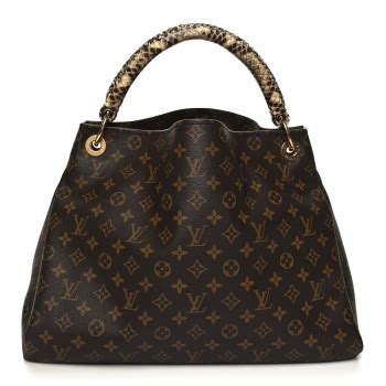 LOUIS VUITTON Snakeskin Monogram Artsy MM 